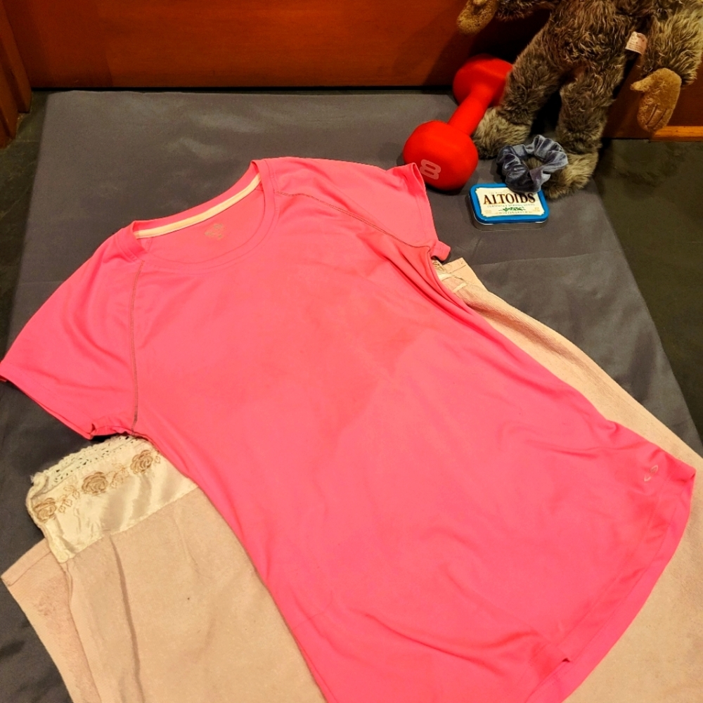 Pink Champion Workout Top